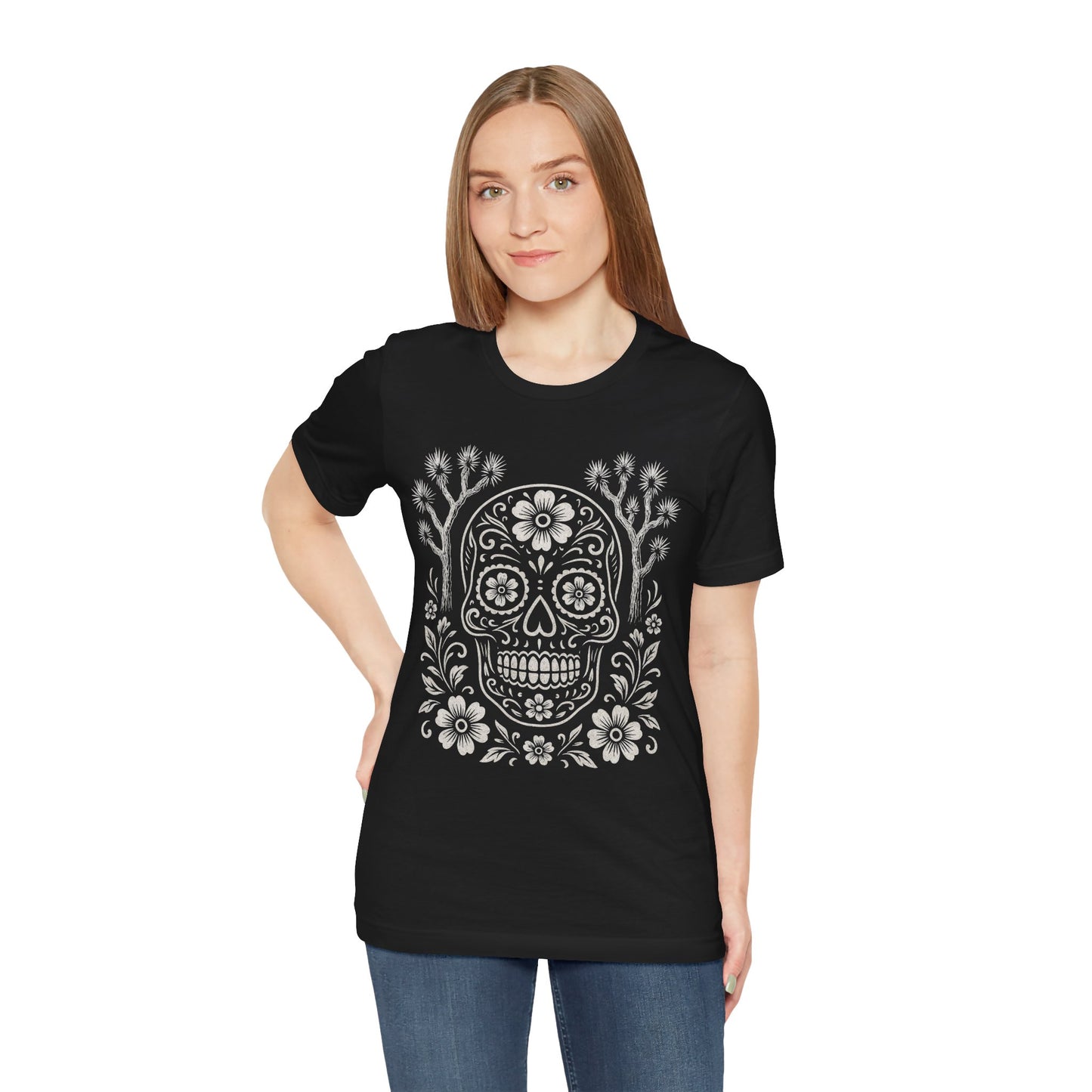 Mojave Sugar Skull Tee - Bella+Canvas Jersey