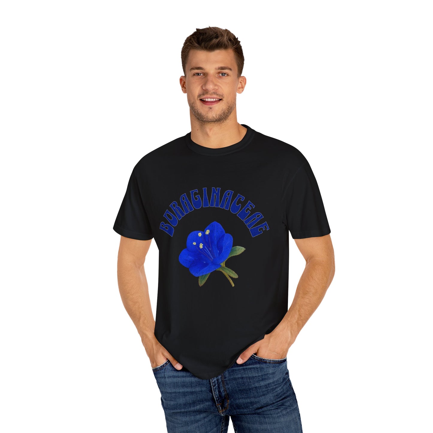 Boraginaceae Plant Family Tee - Comfort Colors 1717