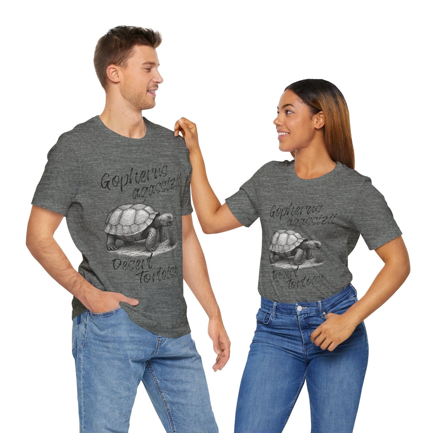 Desert Tortoise (Gopherus agassizii) T-Shirt – Bella+Canvas Jersey