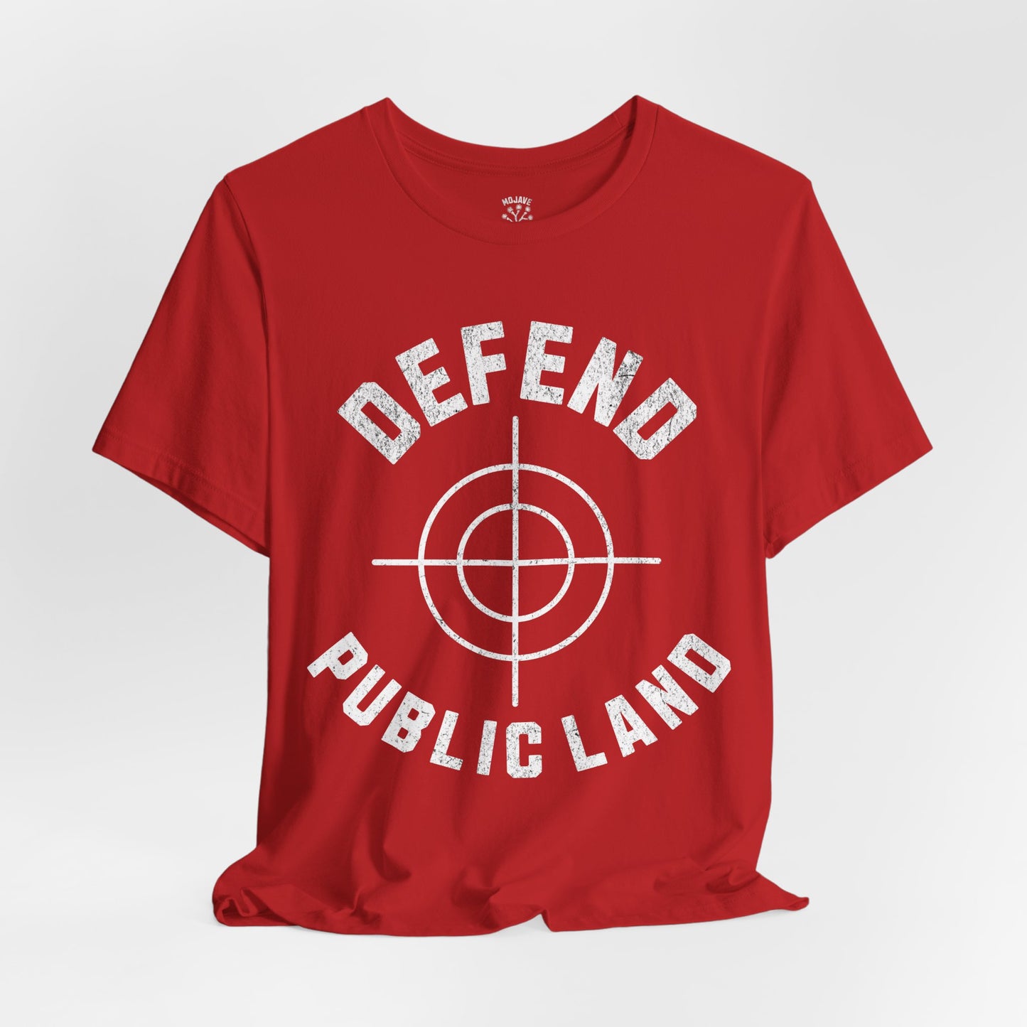 Defend Public Land Crosshairs– Bella+Canvas Jersey