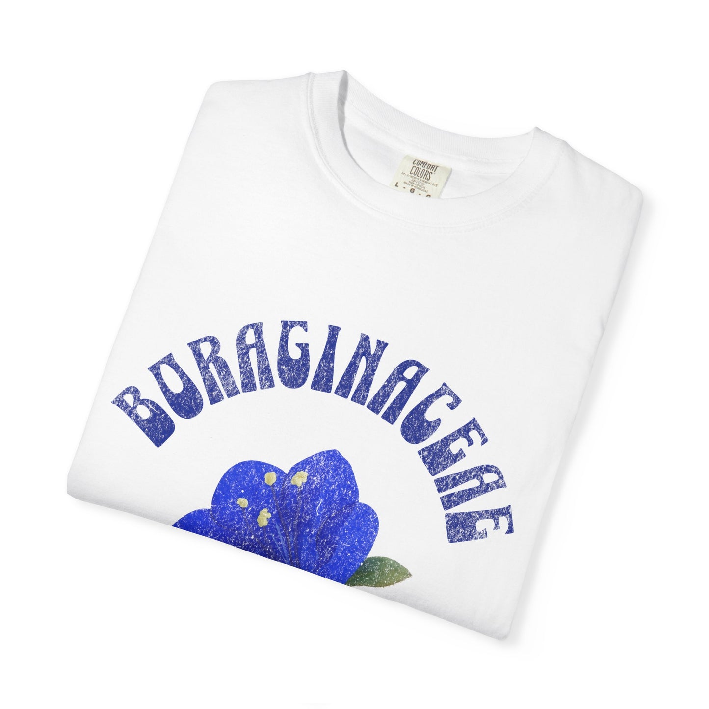 Boraginaceae Plant Family Tee - Comfort Colors 1717