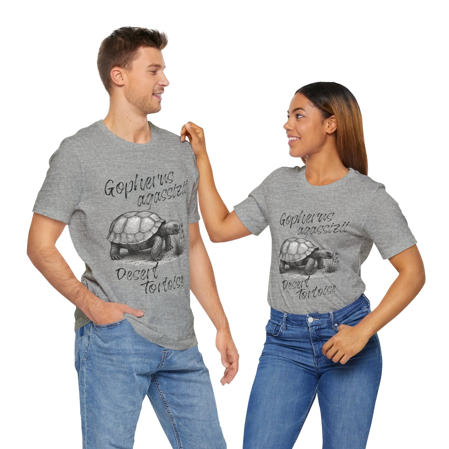 Desert Tortoise (Gopherus agassizii) T-Shirt – Bella+Canvas Jersey