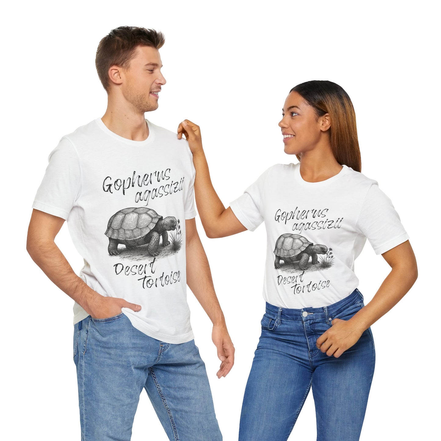 Desert Tortoise (Gopherus agassizii) T-Shirt – Bella+Canvas Jersey