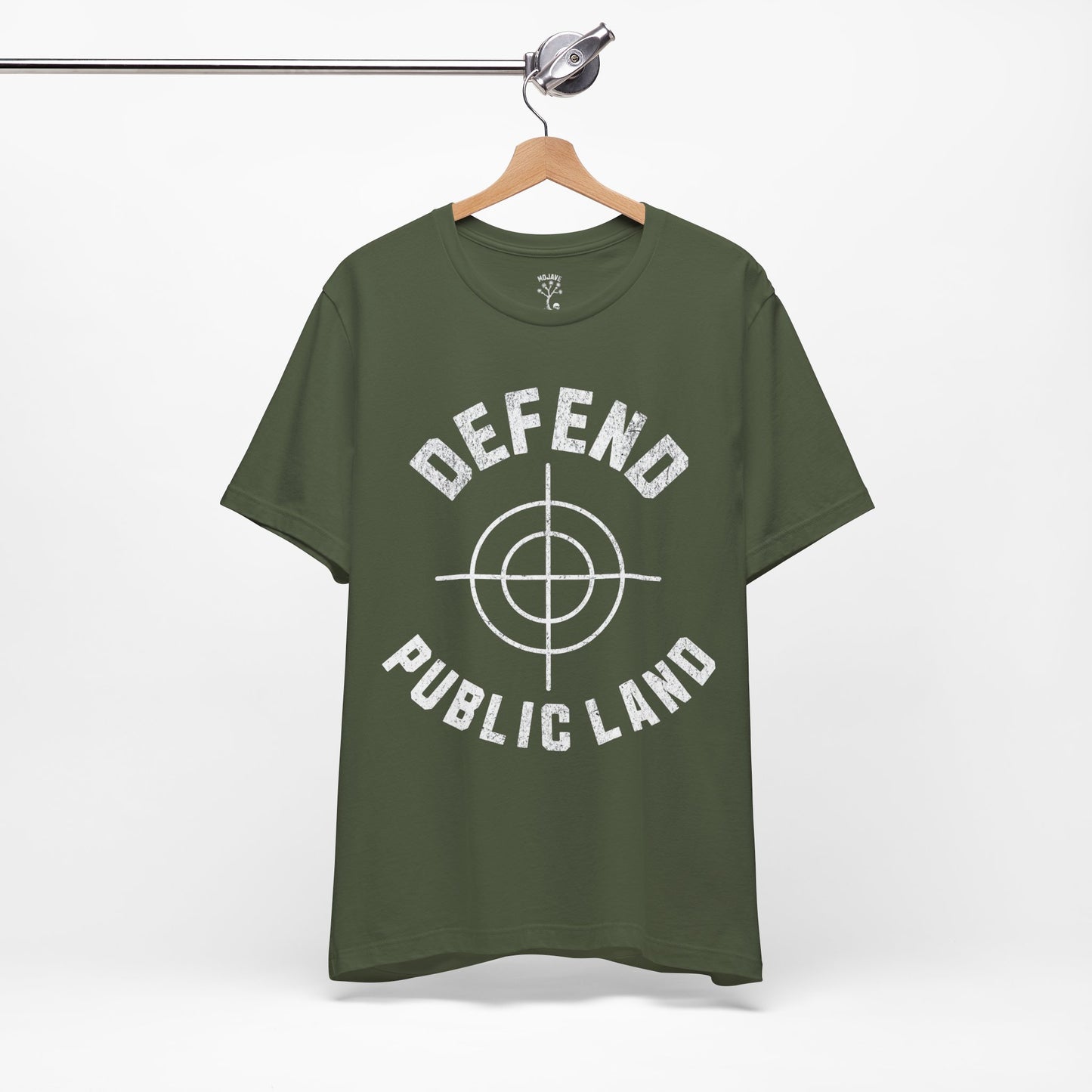 Defend Public Land Crosshairs– Bella+Canvas Jersey