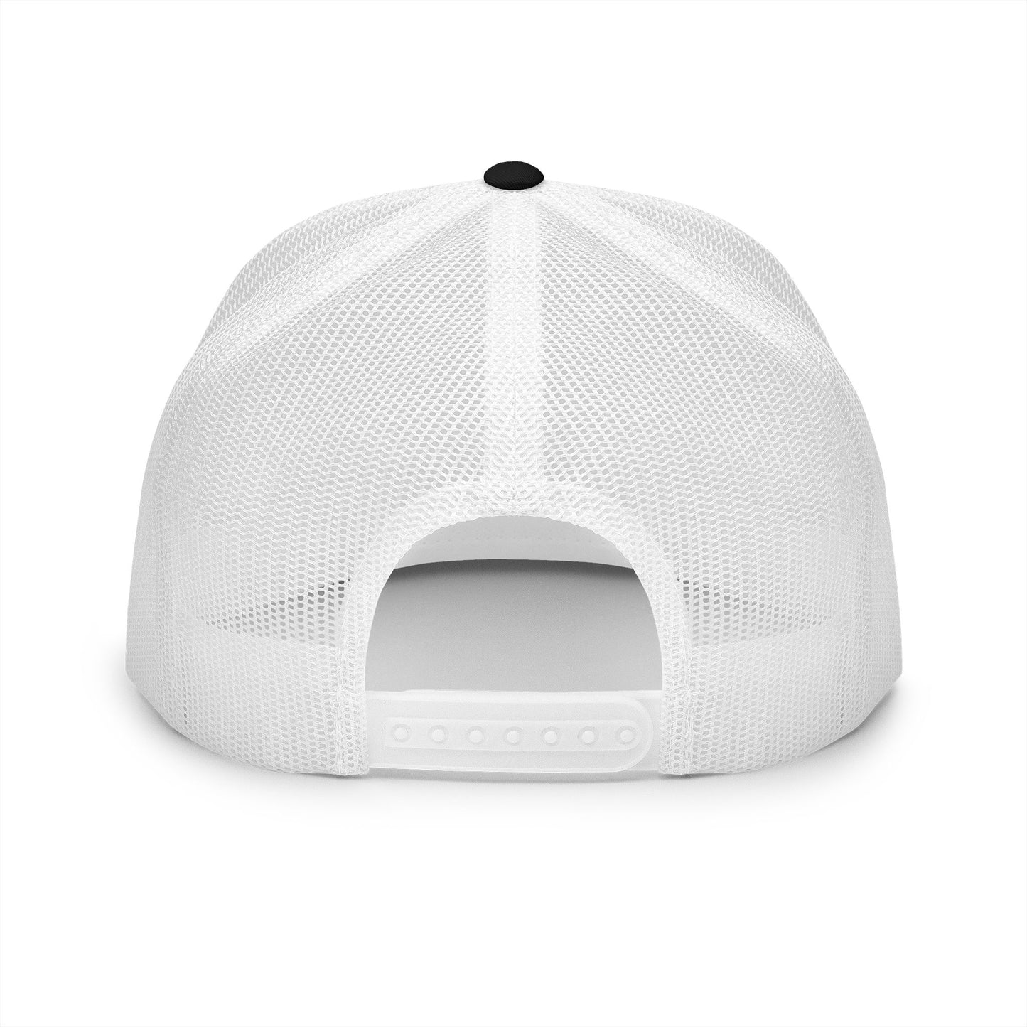 Embroidered California Poppy Snapback Trucker Hat