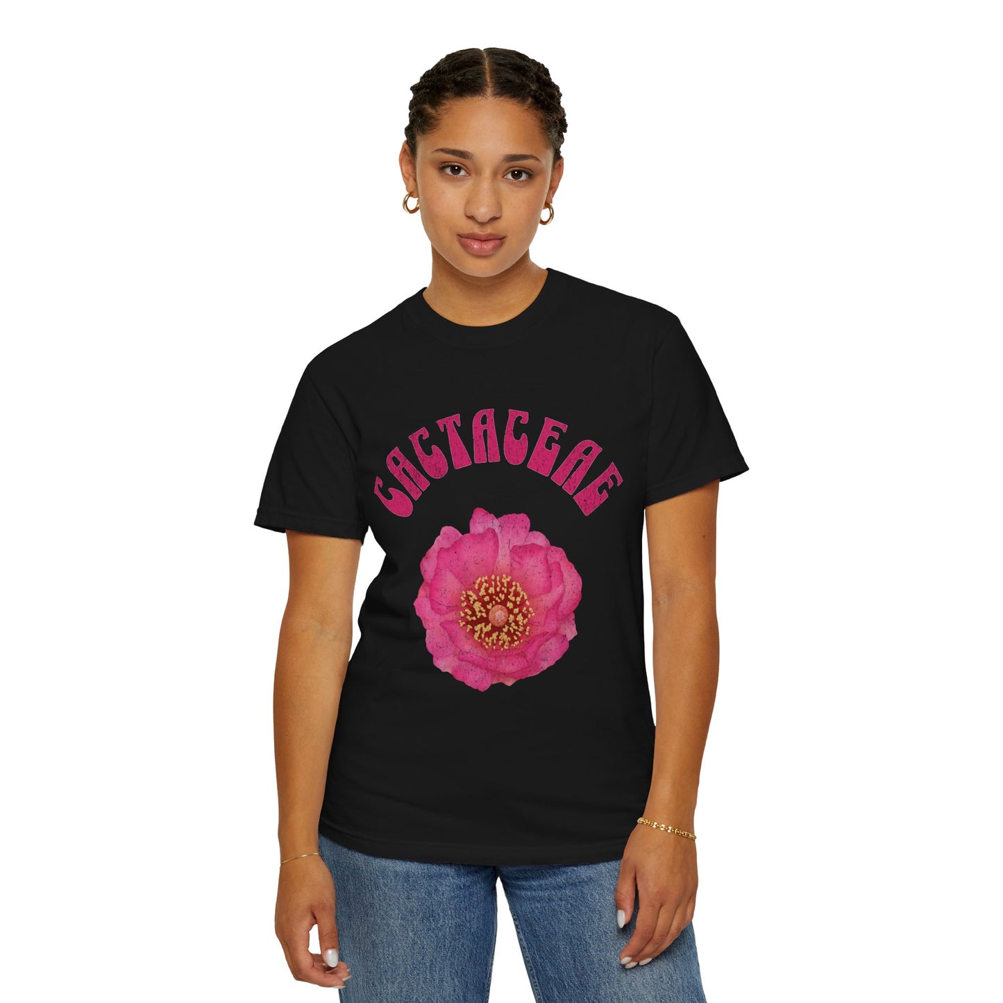 Cactaceae Plant Family Tee - Comfort Colors 1717