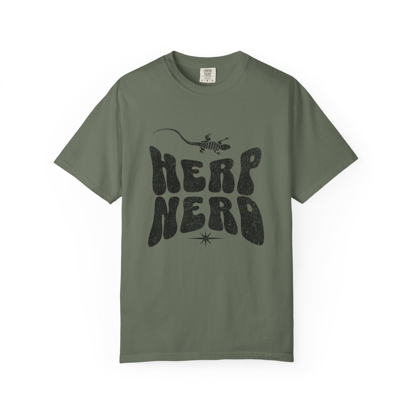 Herp Nerd Shirt - Available in Several Colors - Comfort Colors 1717