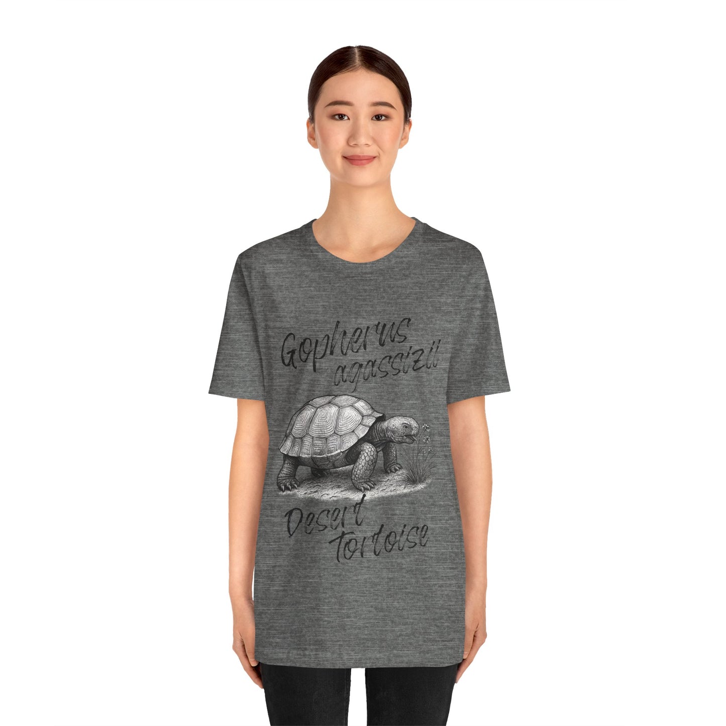 Desert Tortoise (Gopherus agassizii) T-Shirt – Bella+Canvas Jersey