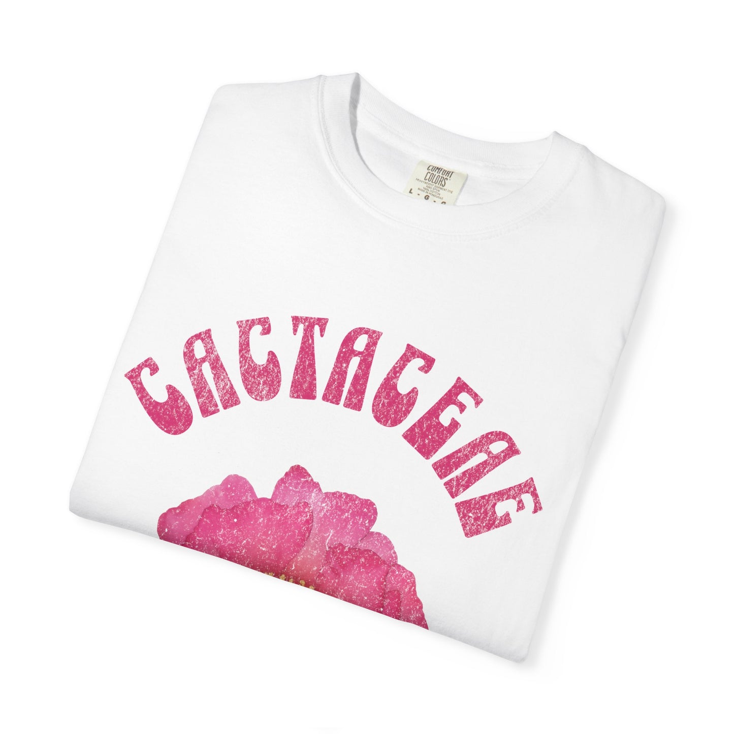 Cactaceae Plant Family Tee - Comfort Colors 1717