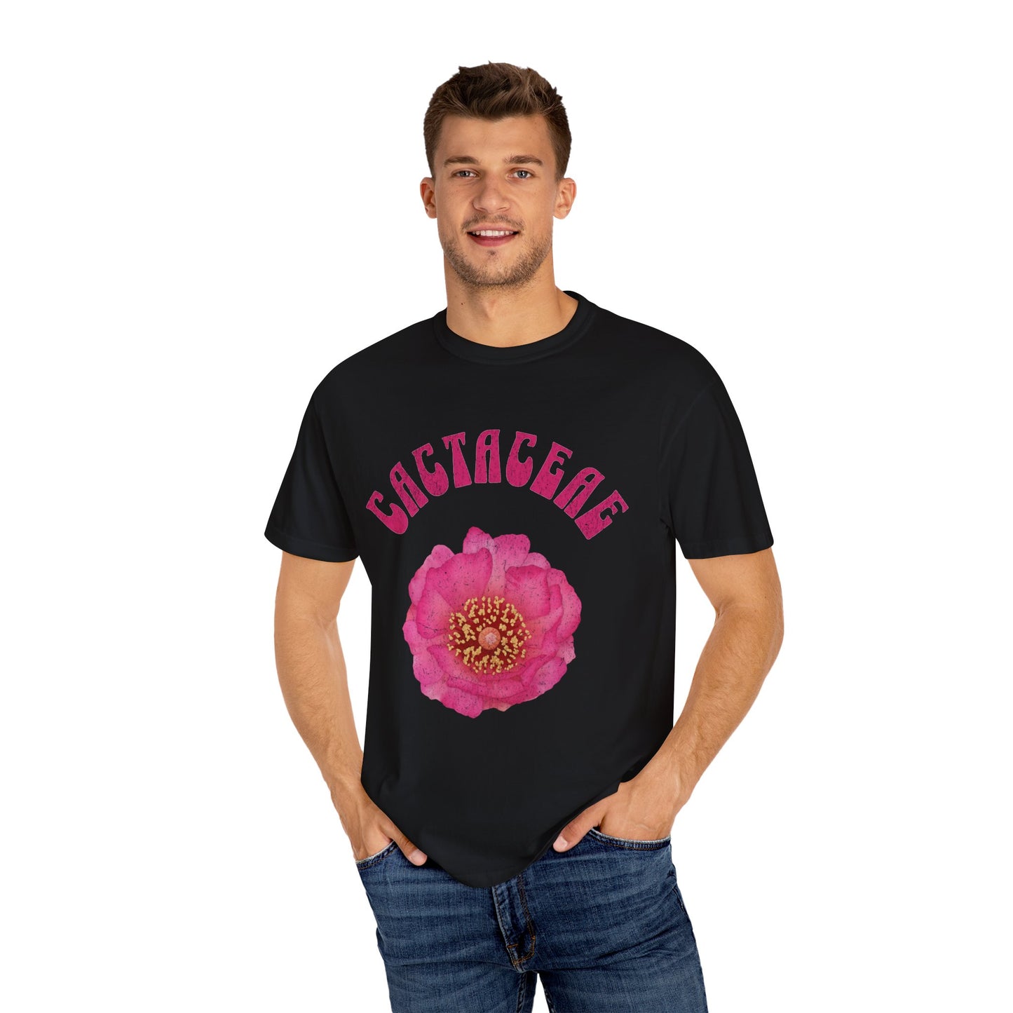 Cactaceae Plant Family Tee - Comfort Colors 1717