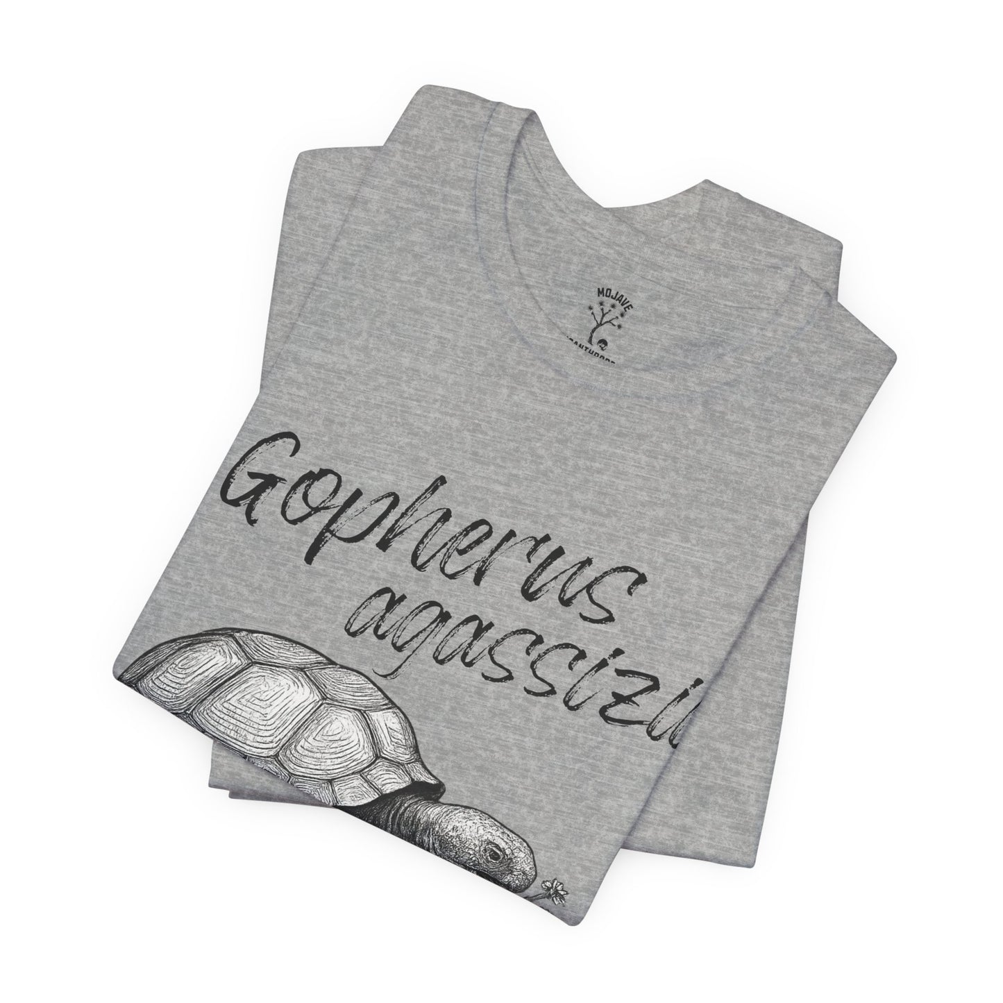 Desert Tortoise (Gopherus agassizii) T-Shirt – Bella+Canvas Jersey