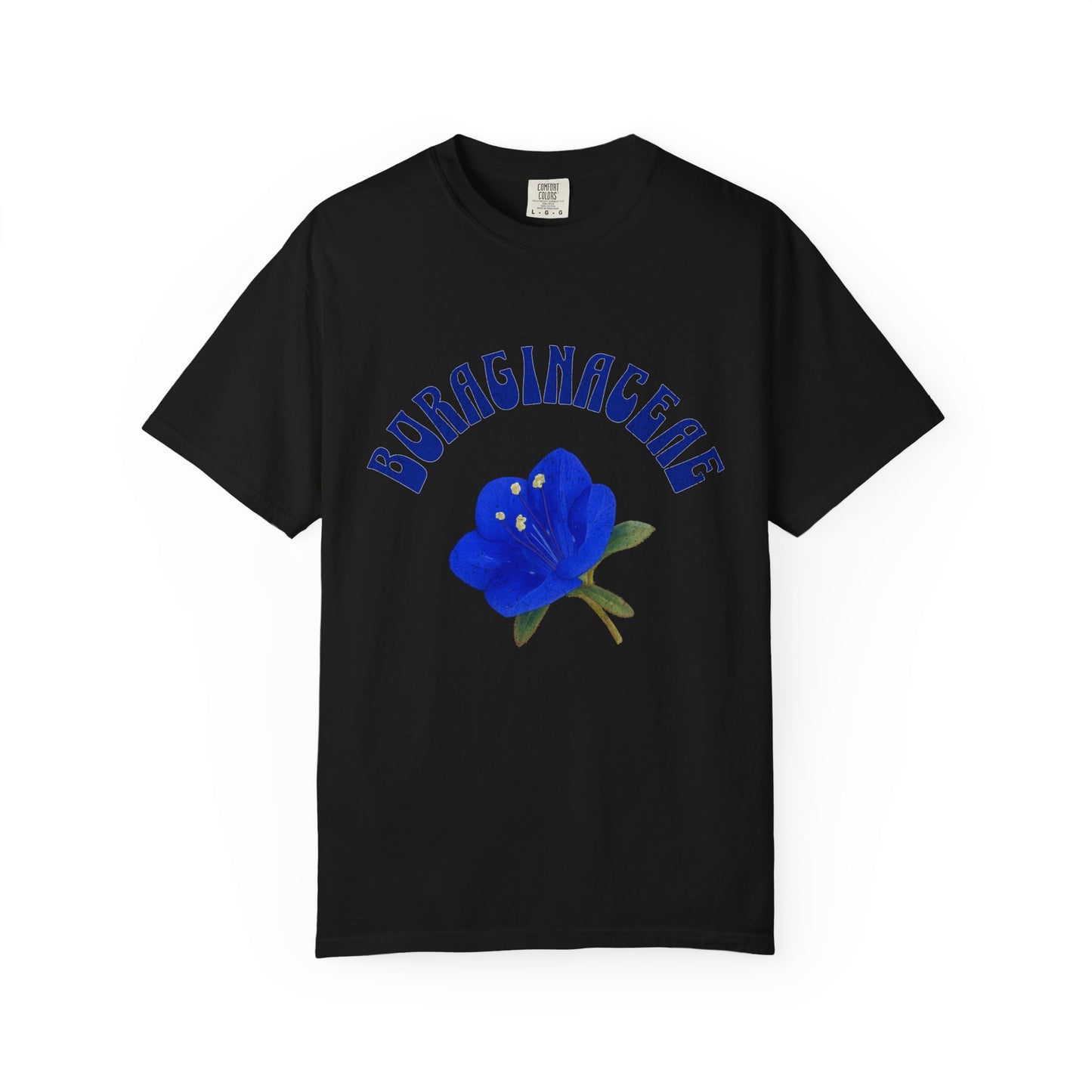 Boraginaceae Plant Family Tee - Comfort Colors 1717