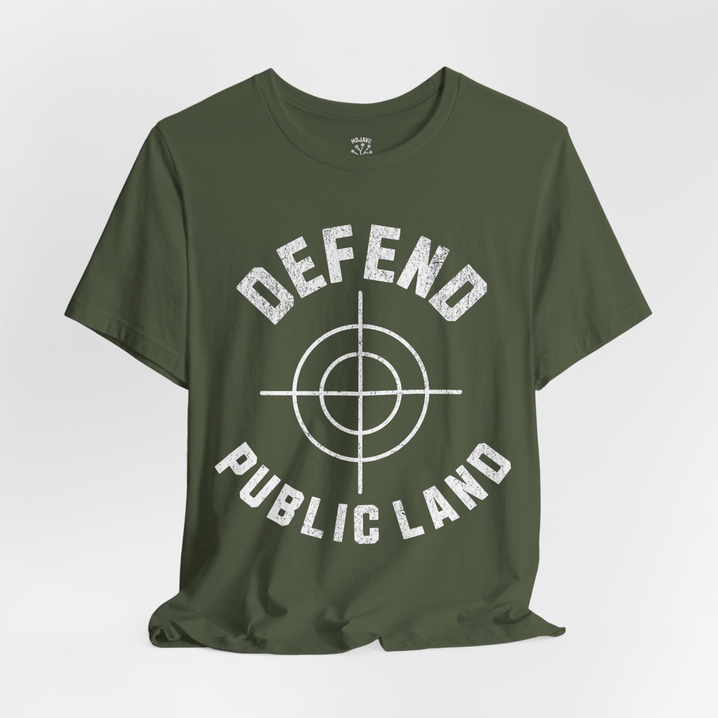 Defend Public Land Crosshairs– Bella+Canvas Jersey