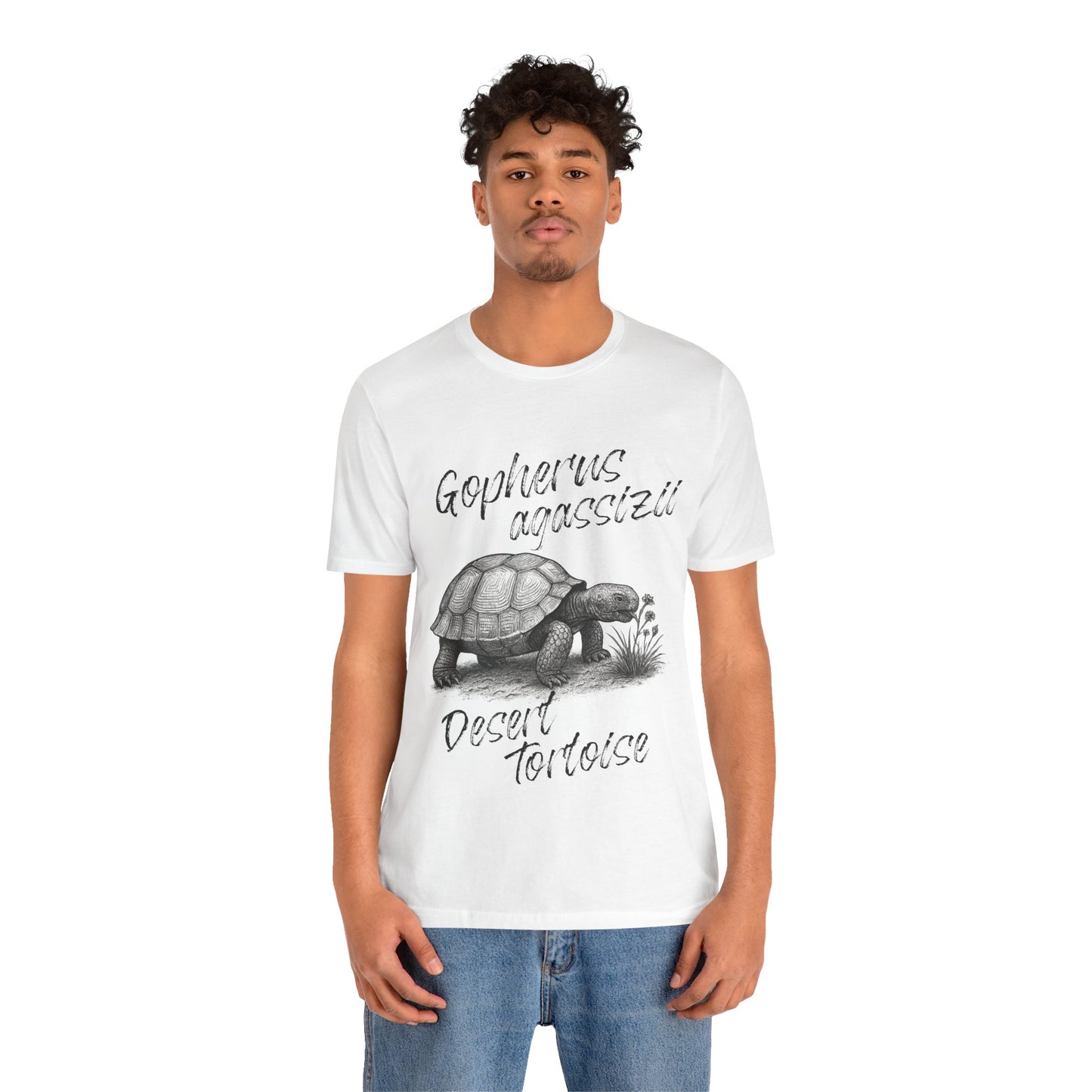 Desert Tortoise (Gopherus agassizii) T-Shirt – Bella+Canvas Jersey