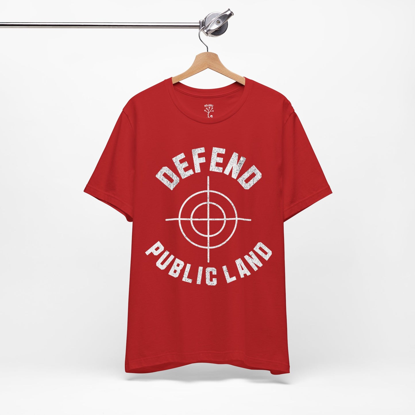 Defend Public Land Crosshairs– Bella+Canvas Jersey