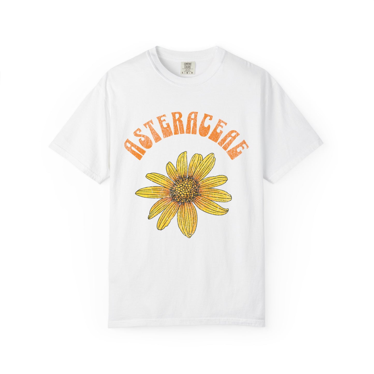 Asteraceae Plant Family Tee - Comfort Colors 1717