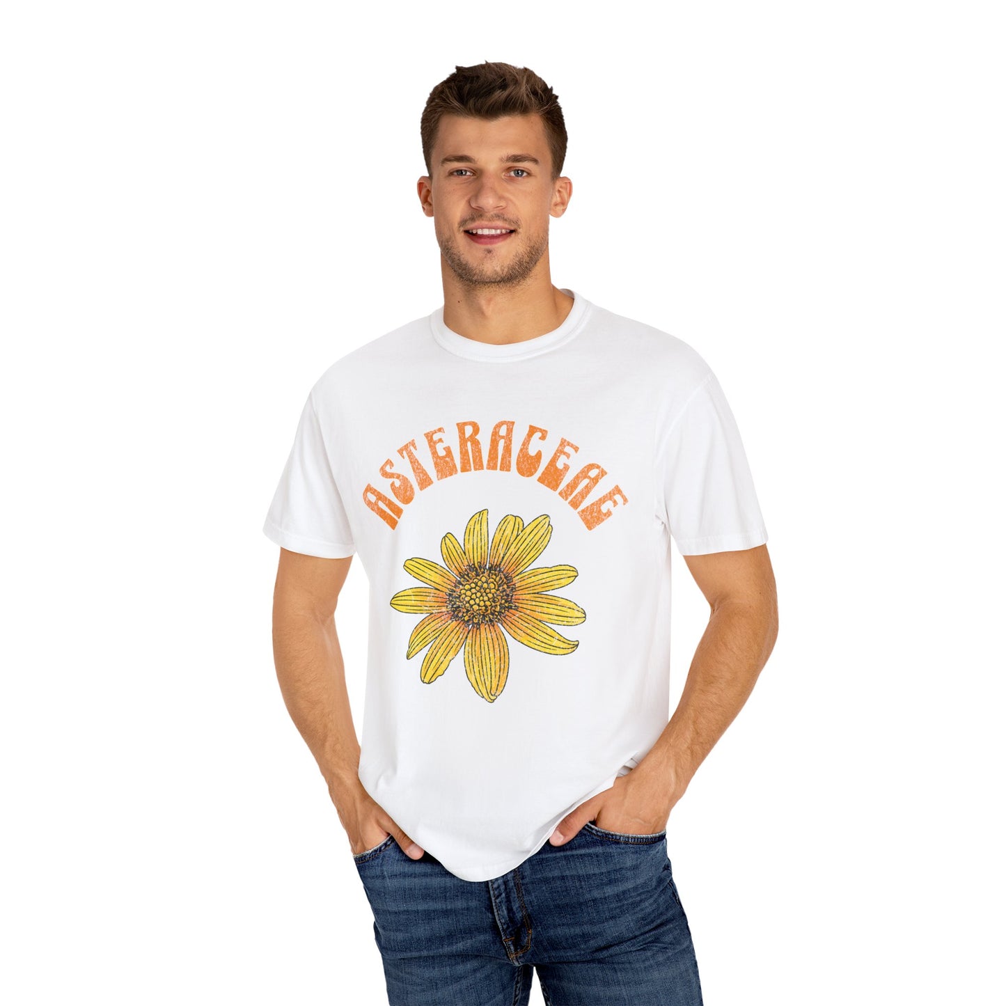 Asteraceae Plant Family Tee - Comfort Colors 1717