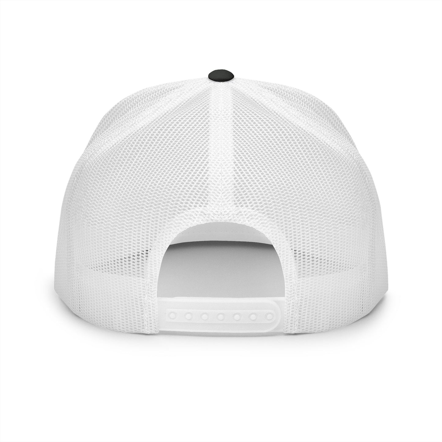 Embroidered California Poppy Snapback Trucker Hat