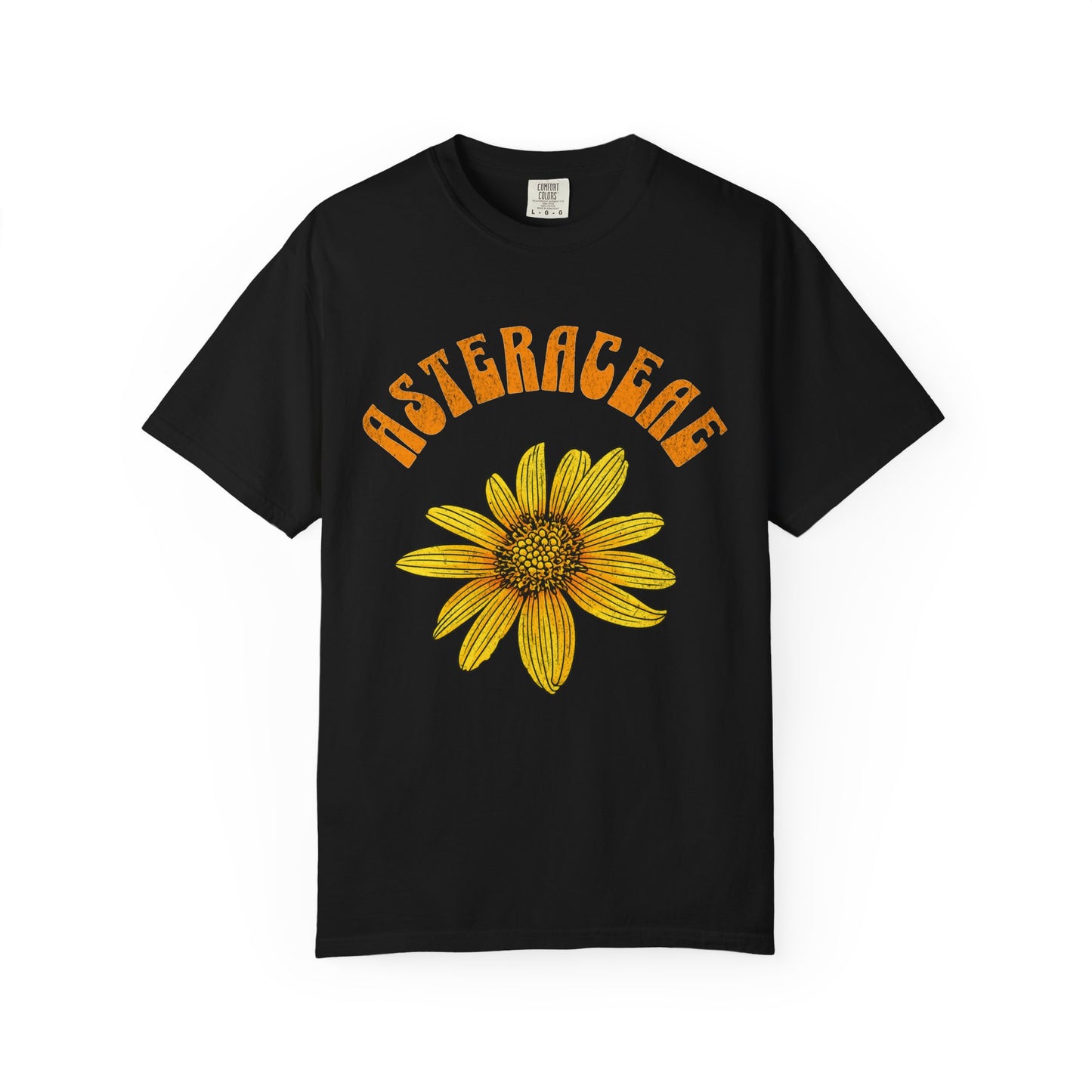 Asteraceae Plant Family Tee - Comfort Colors 1717