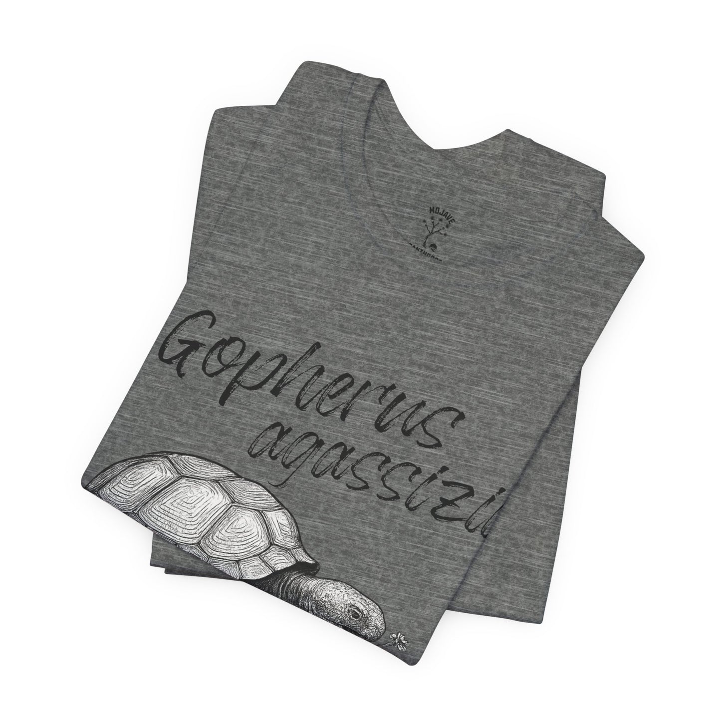 Desert Tortoise (Gopherus agassizii) T-Shirt – Bella+Canvas Jersey