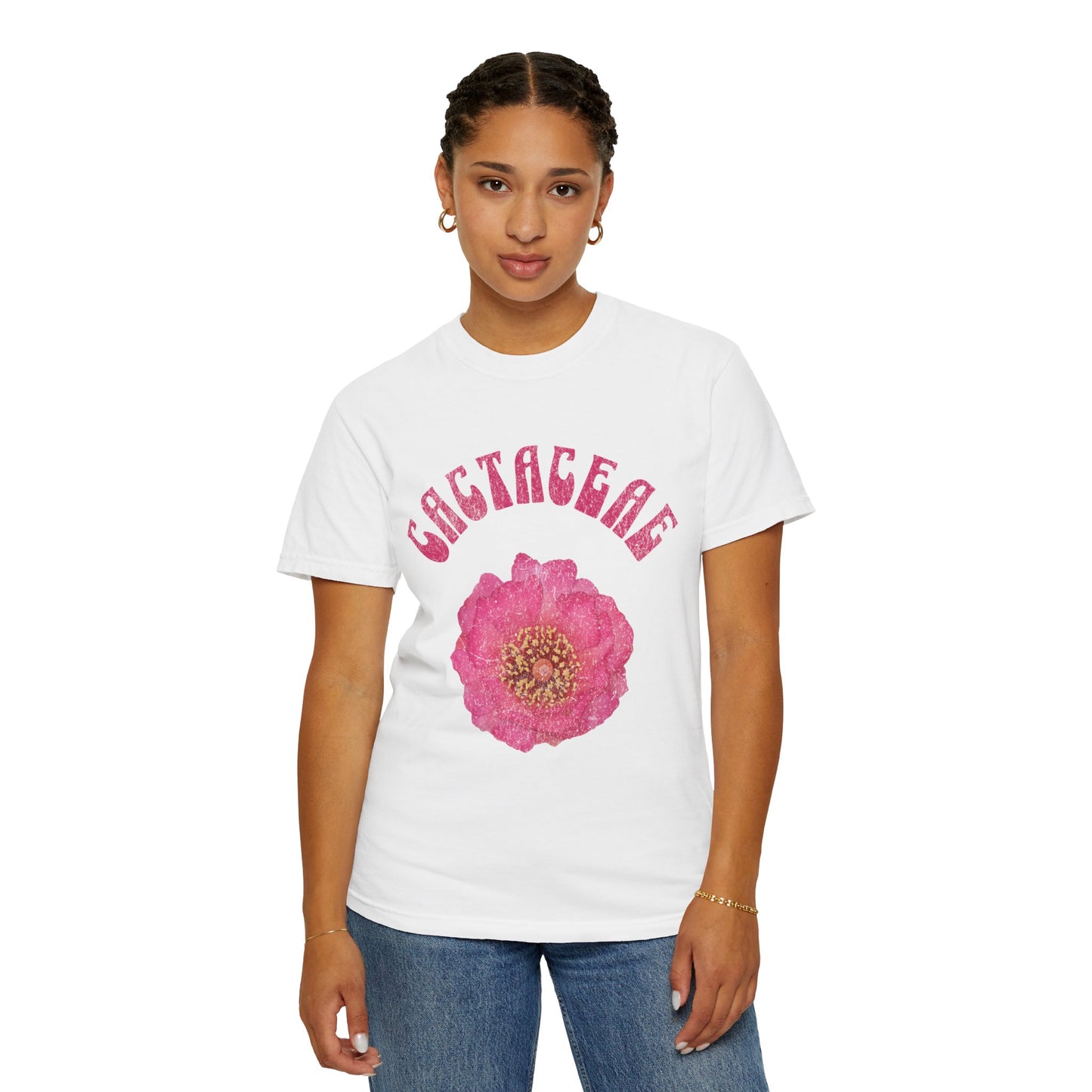 Cactaceae Plant Family Tee - Comfort Colors 1717