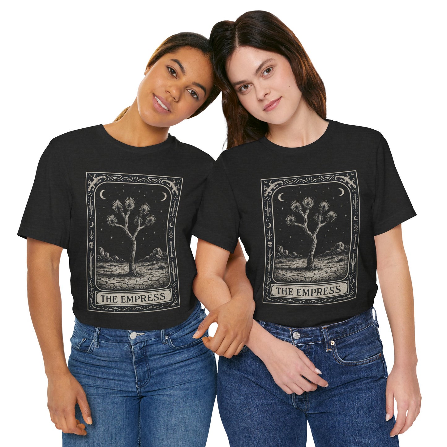 The Empress Tarot Card Tee - Bella+Canvas Jersey