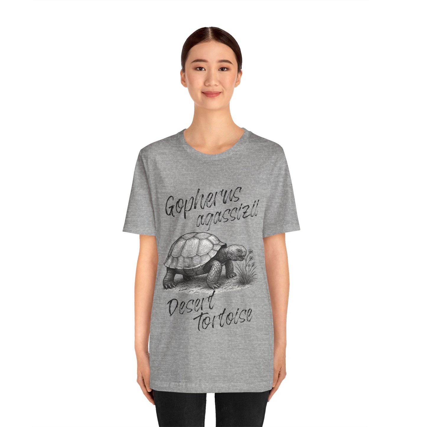 Desert Tortoise (Gopherus agassizii) T-Shirt – Bella+Canvas Jersey