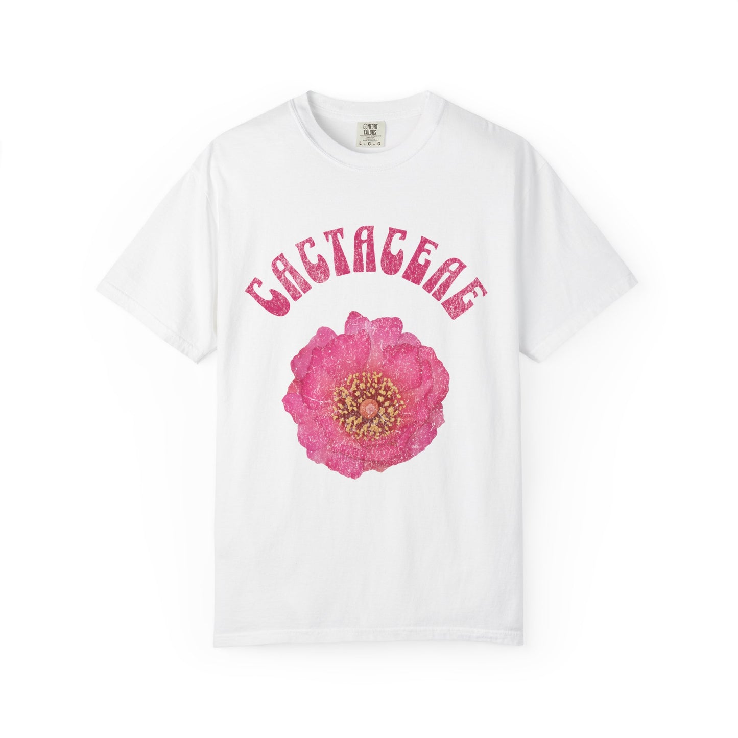 Cactaceae Plant Family Tee - Comfort Colors 1717