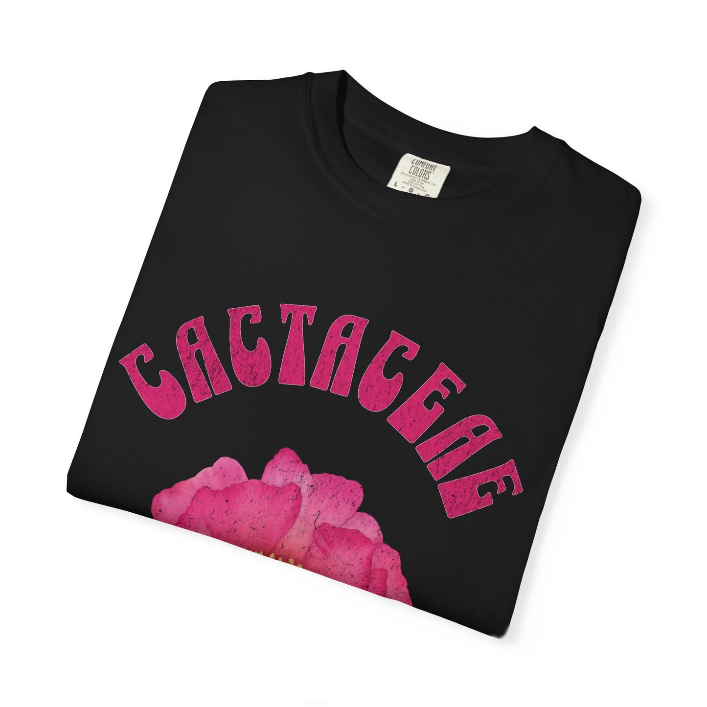 Cactaceae Plant Family Tee - Comfort Colors 1717