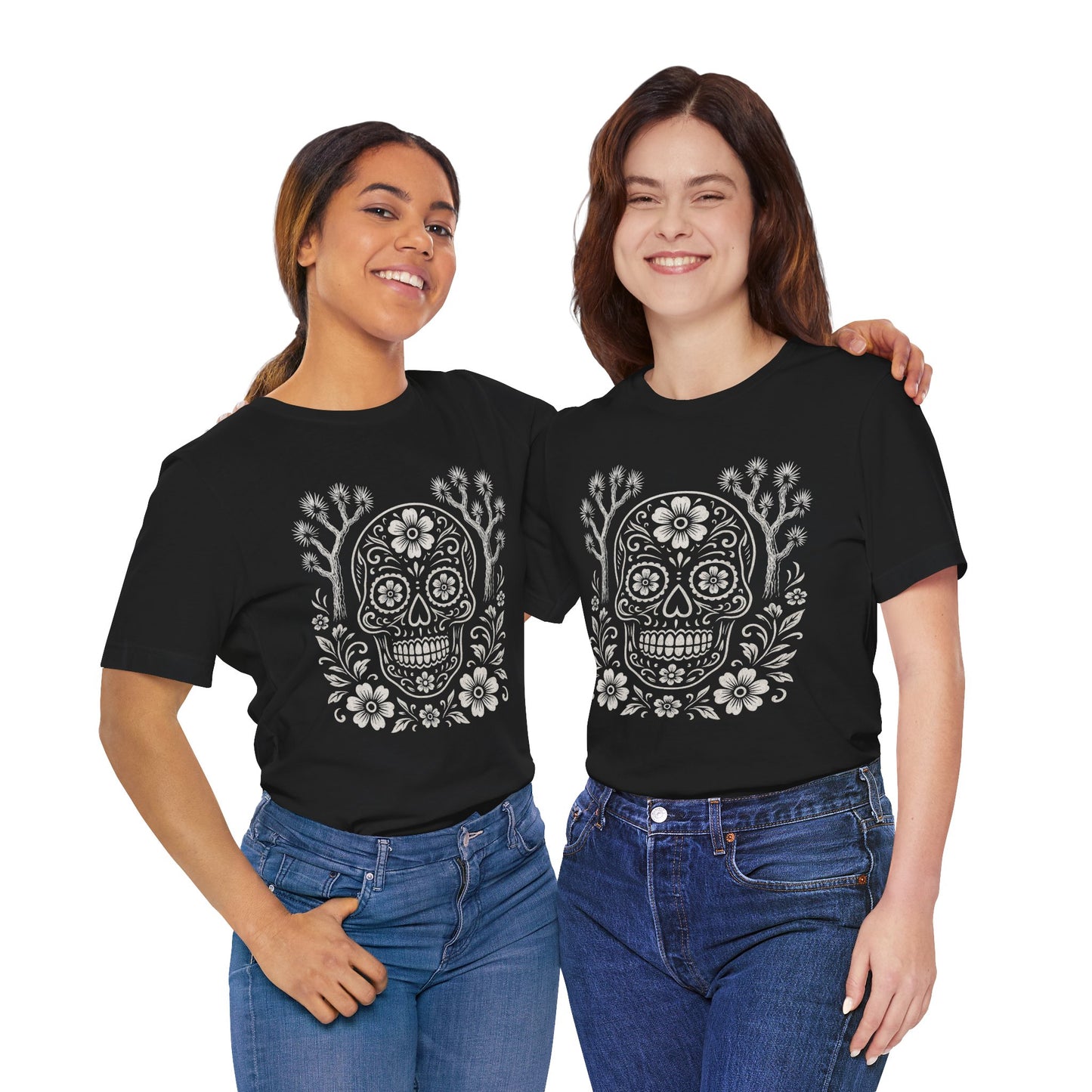Mojave Sugar Skull Tee - Bella+Canvas Jersey