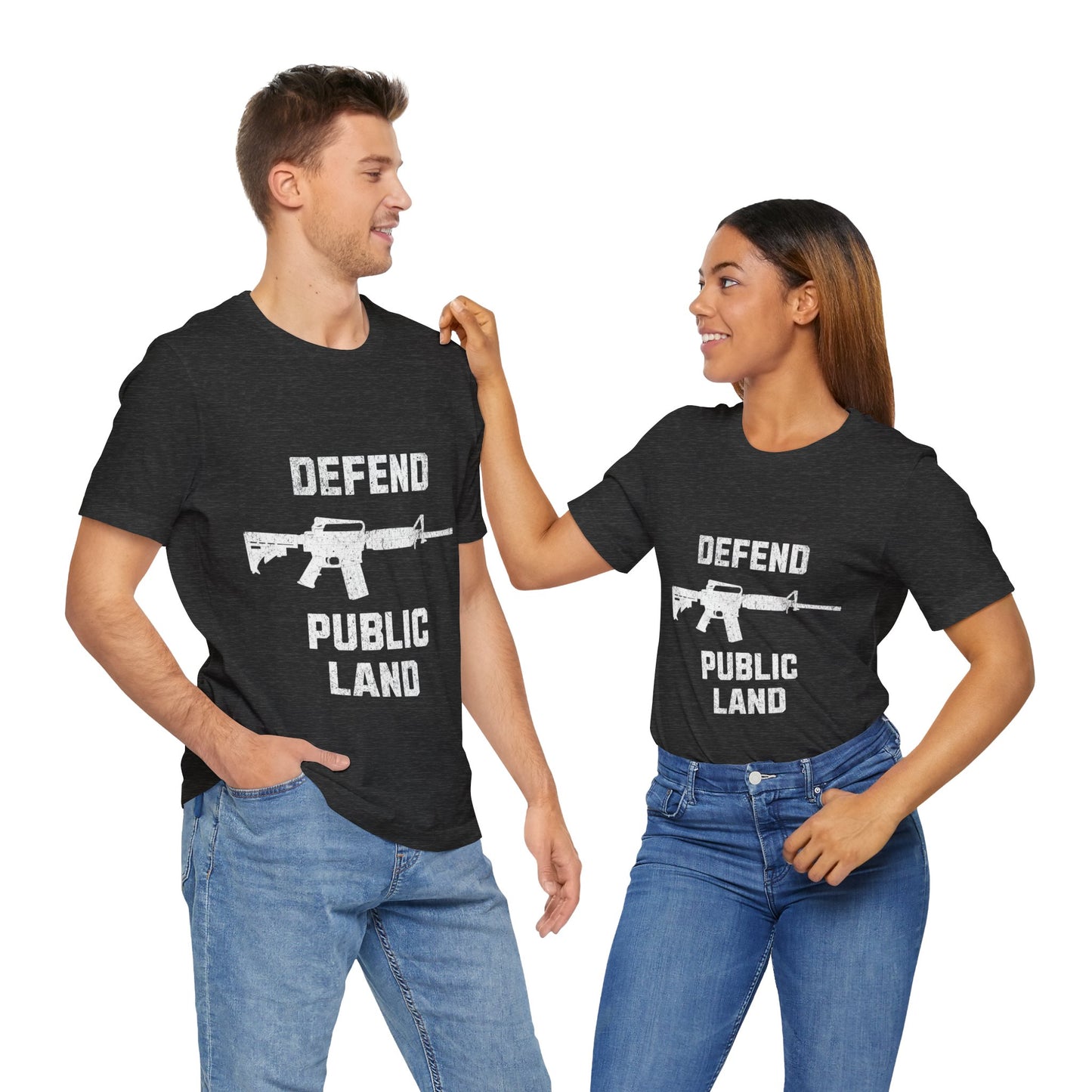 Defend Public Land T-shirt – Bella+Canvas Jersey