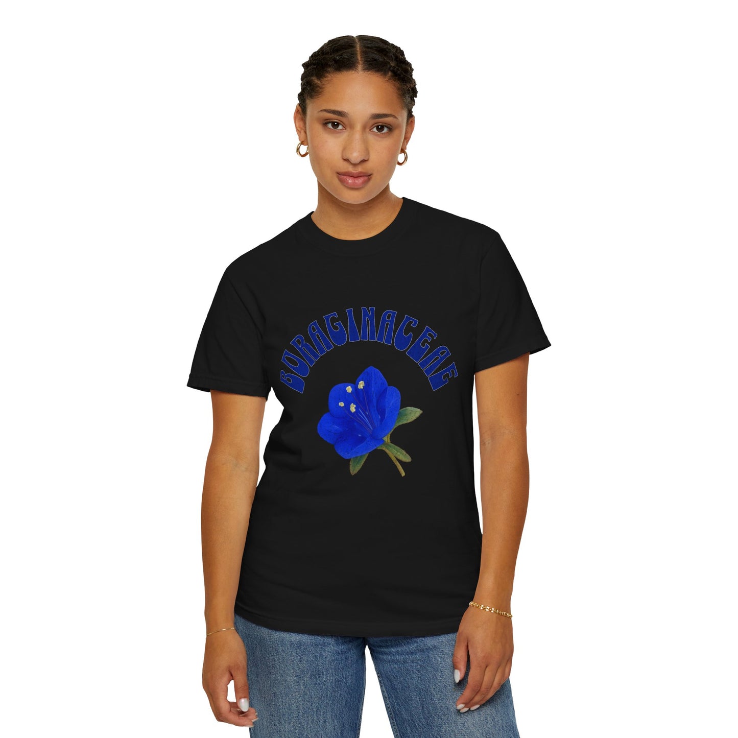Boraginaceae Plant Family Tee - Comfort Colors 1717