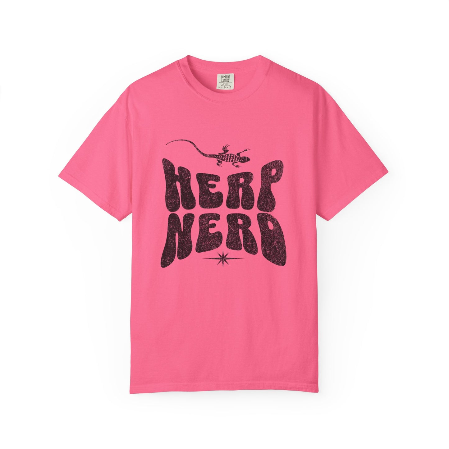 Herp Nerd Shirt - Available in Several Colors - Comfort Colors 1717