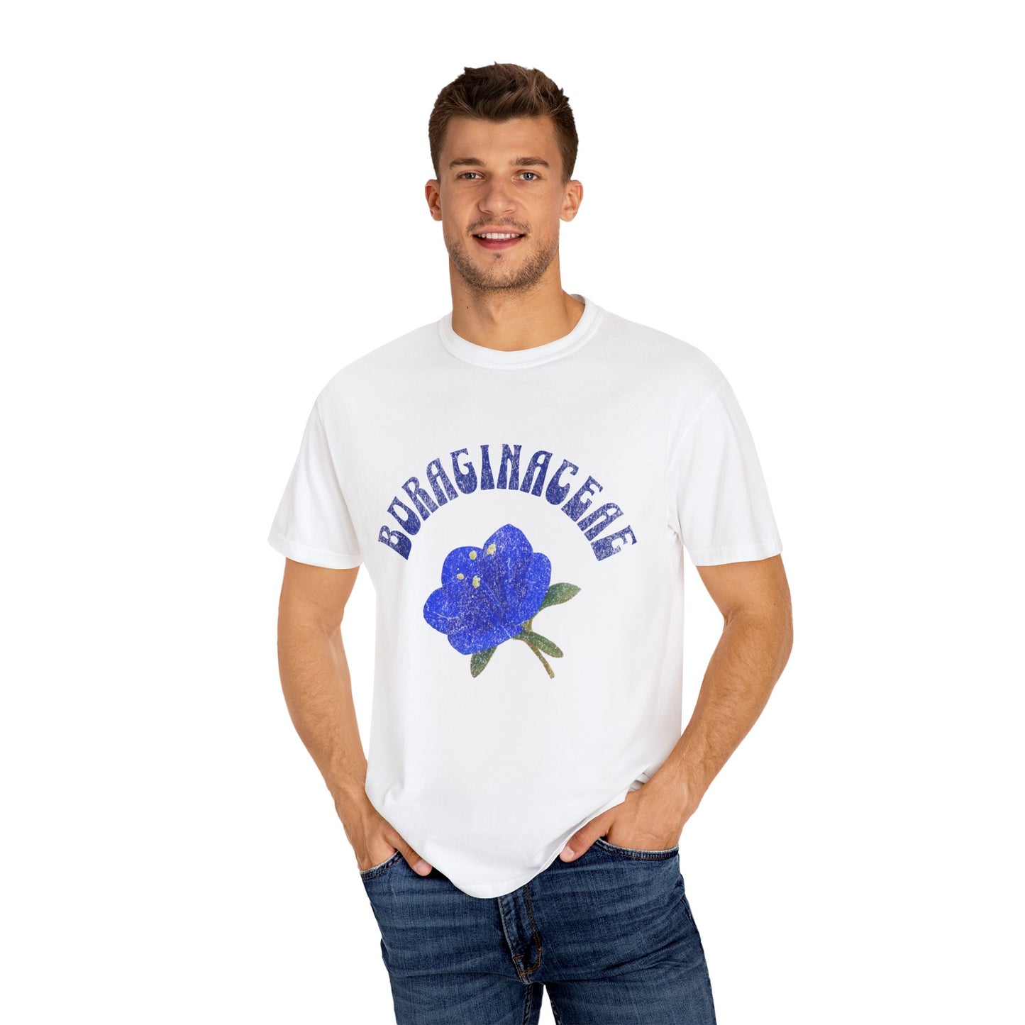 Boraginaceae Plant Family Tee - Comfort Colors 1717