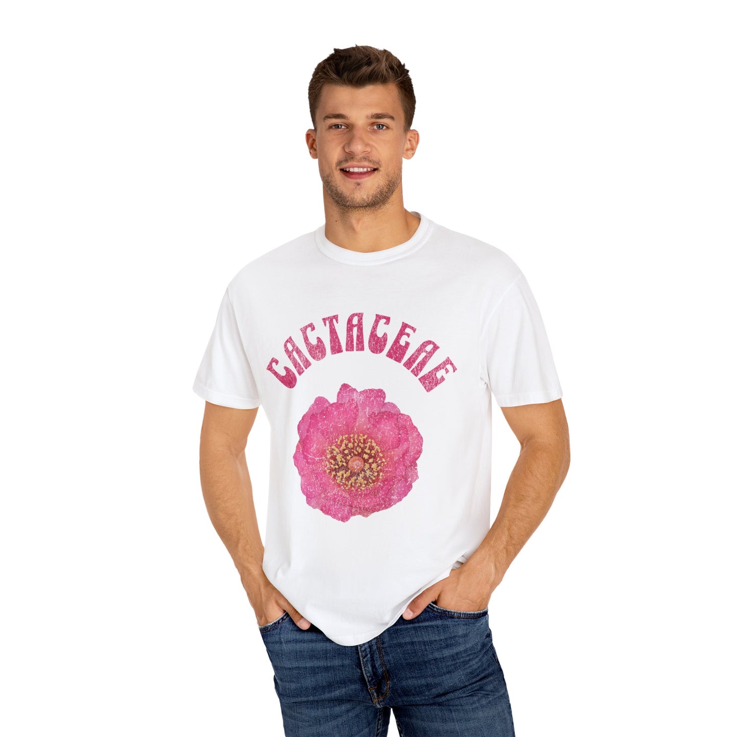Cactaceae Plant Family Tee - Comfort Colors 1717