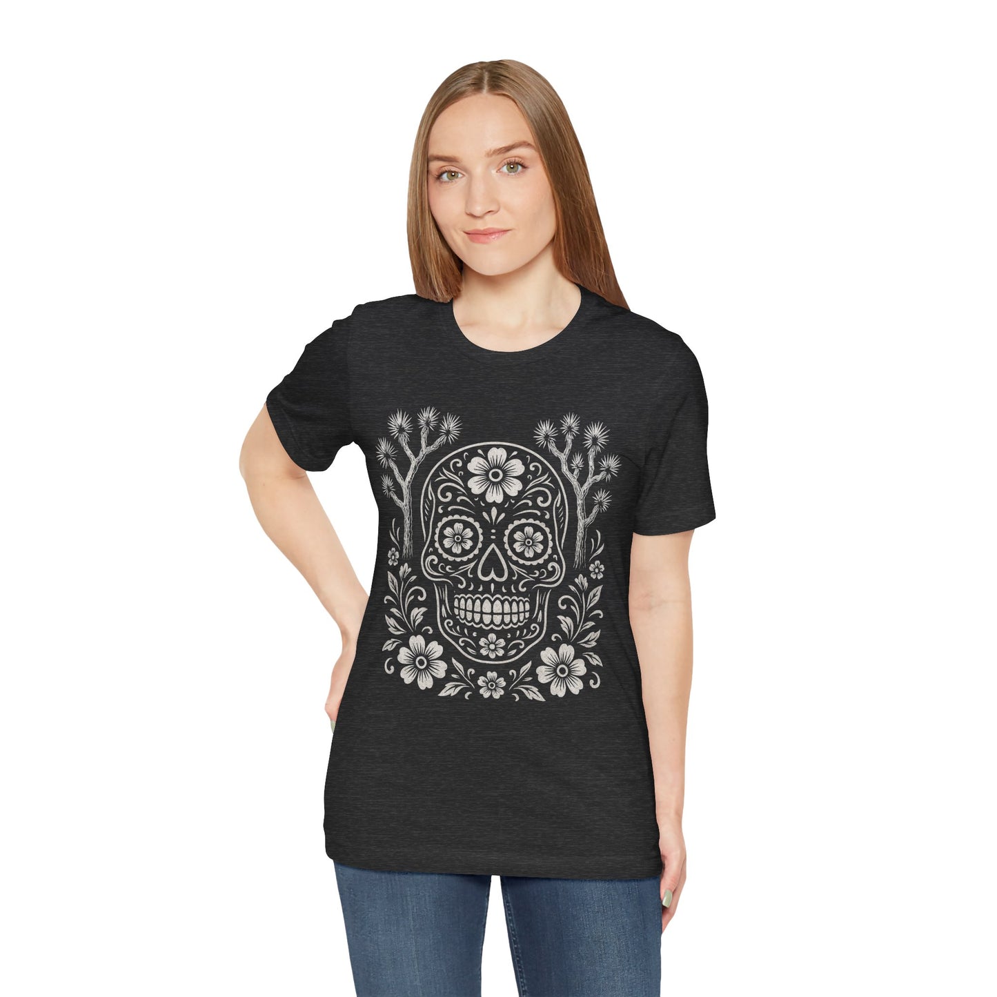 Mojave Sugar Skull Tee - Bella+Canvas Jersey