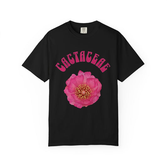 Cactaceae Plant Family Tee - Comfort Colors 1717