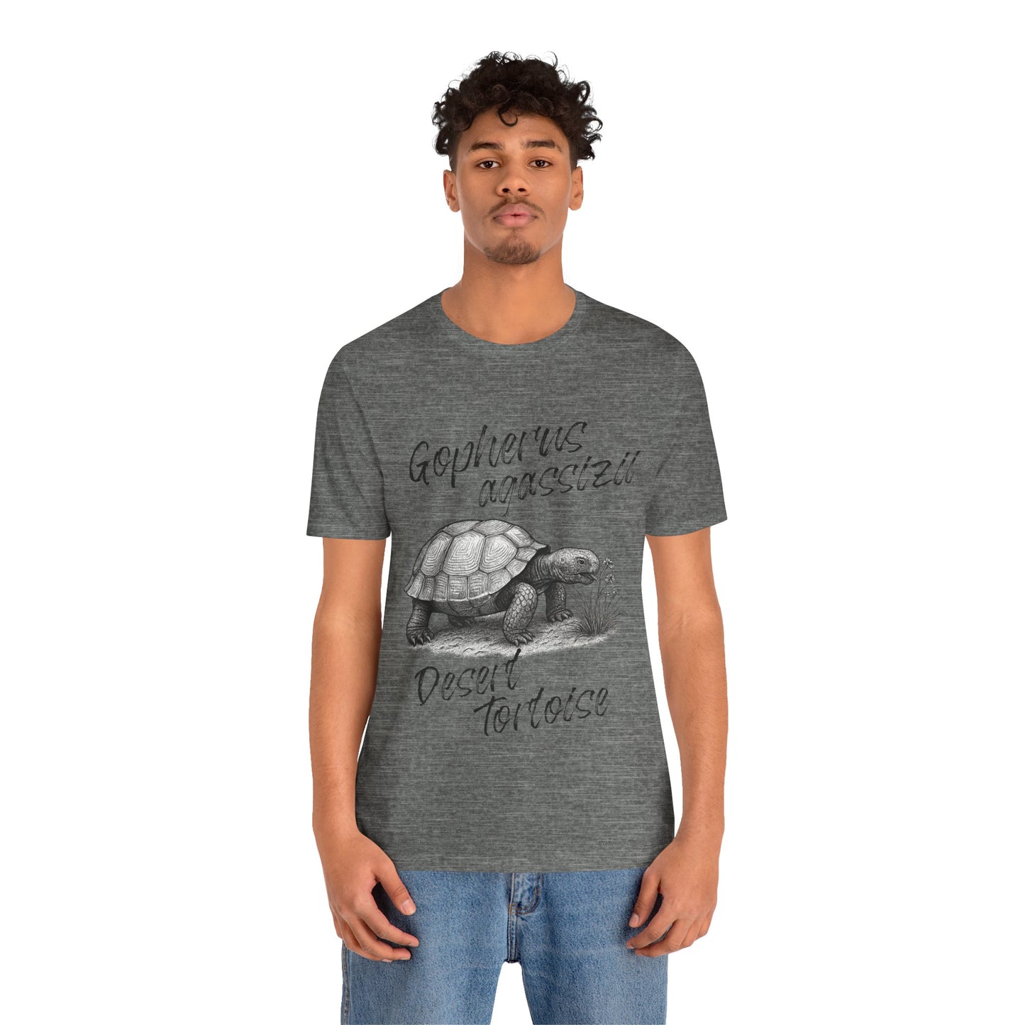 Desert Tortoise (Gopherus agassizii) T-Shirt – Bella+Canvas Jersey